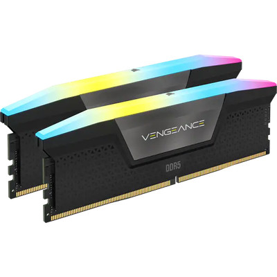 Product Μνήμη RAM Σταθερού DDR5 32GB Corsair D5 5200 C40 Vengeance RGB K2 base image