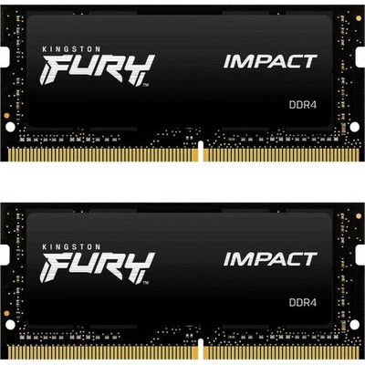 Product Μνήμη RAM Φορητού DDR4 64GB Kingston FURY Impact - 2 x 32GB - SO-DIMM 260-pin - 3200 MHz / PC4-25600 base image