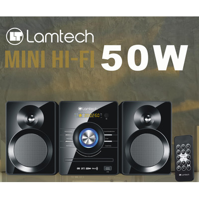 Product HI-FI Lamtech MINI SYSTEM 50W Black base image