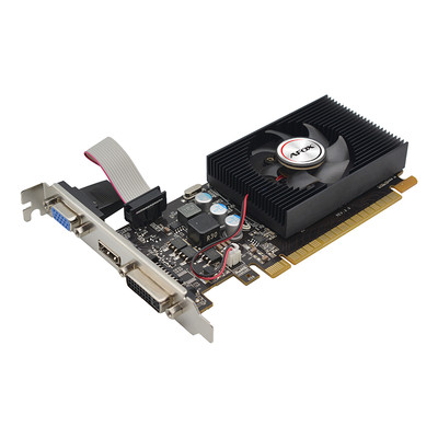 Product Κάρτα Γραφικών AFOX GeForce GT240 1GB DDR3 128BIT DVI HDMI VGA LP Fan AF240-1024D3L2 base image