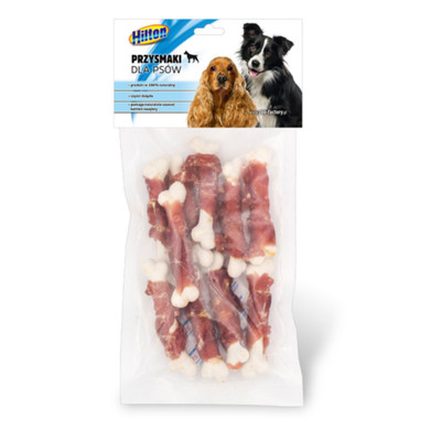 Product Σνακ Σκύλων Hilton Bones with calcium and duck meat 10 base image