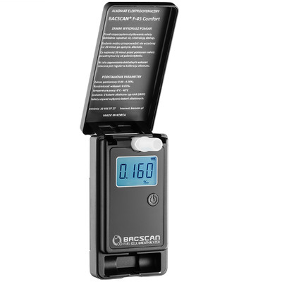 Product Μετρητής Αλκοόλ Bacscan F-45 alcohol tester 0 - 4% Black base image