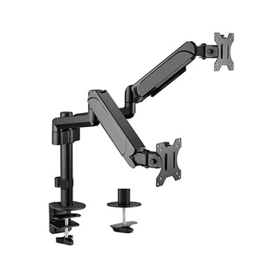 Product Βάση Monitor Gembird MA-DA2P-01 2-display arm, 17"-32", up to 9 kg base image