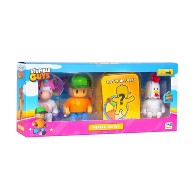Product Μινιατούρα Stumble Guys - MINI FIGURKI- ZESTAW 4 FIGUREK VER.B base image