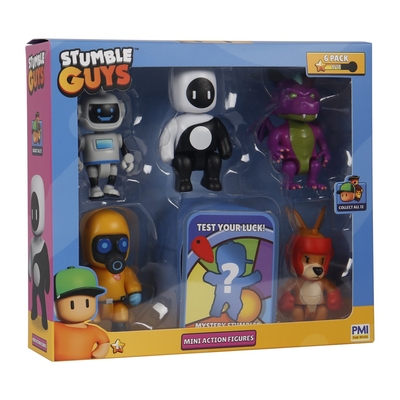 Product Μινιατούρες P.M.I. Stumble Guys S2 Mini Action Figures - 6 Pack Deluxe Box Ver.B base image
