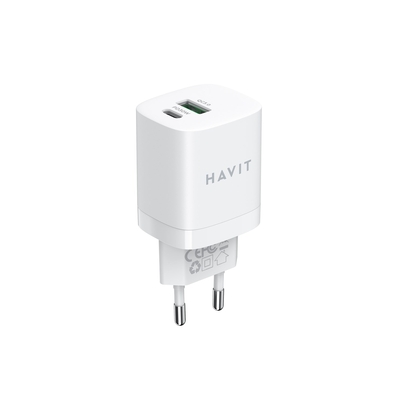 Product Φορτιστής Πρίζας Havit USB-A+USB-C UC30 EU base image