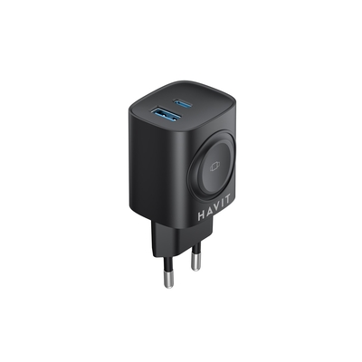 Product Φορτιστής Πρίζας Havit USB-C+USB-A UC132 EU base image