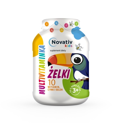 Product Συμπλήρωμα Διατροφής Novativ Kids Multivitamin Jelly 150g base image