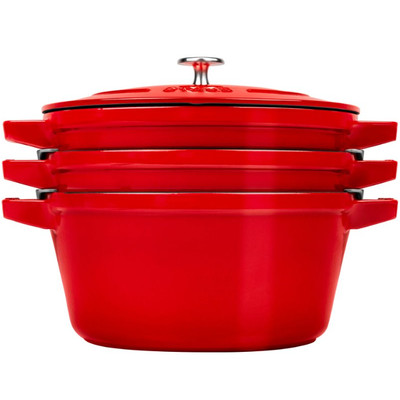 Product Κατσαρόλα Staub La cocotte Round Cast iron -- SET OF 3 PIECES base image
