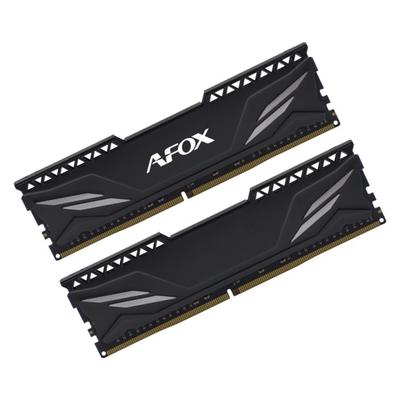 Product Μνήμη RAM Σταθερού DDR4 64GB AFOX GAMING 2X32GB 3200MHZ CL16 XMP2 Black base image