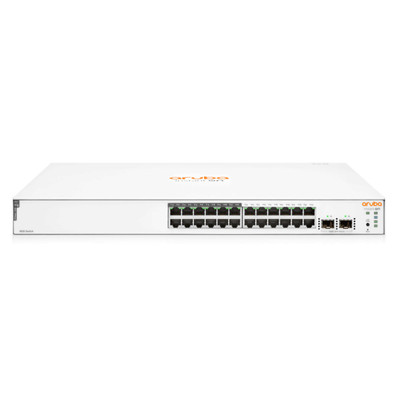Product Network Switch Aruba IOn 1830 24G 2SFP 195W Sw JL813A base image