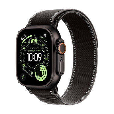 Product Smartwatch Apple Watch Ultra 3 5G 49mm Black Titanium with Trail Loop M/L - Black/Charcoal base image