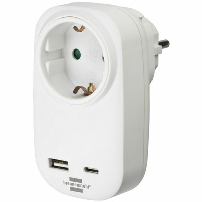 Product Μονόπριζο Brennenstuhl Socket with USB Power Delivery USB A/ Type C base image