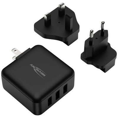 Product Φορτιστής Πρίζας Ansmann Travel TC315 2 USB-Ports 15W 1001-0139 base image