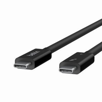 Product Καλώδιο USB Belkin Thunderbolt 4-Cable USB-C 40Gb/s 100W 0,8m INZ002bt2MBK base image