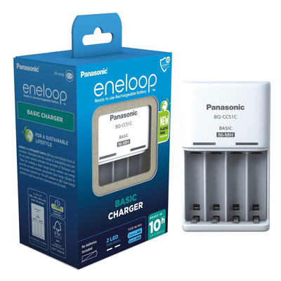 Product Φορτιστής Μπαταριών Panasonic Eneloop Basic BQ-CC51 inkl. 4xAA K-KJ51MCD40E base image