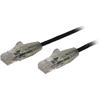 Product Καλώδιο Δικτύου StarTech 0.5 m CAT6 - Slim CAT6 Patch Cord - Black  base image