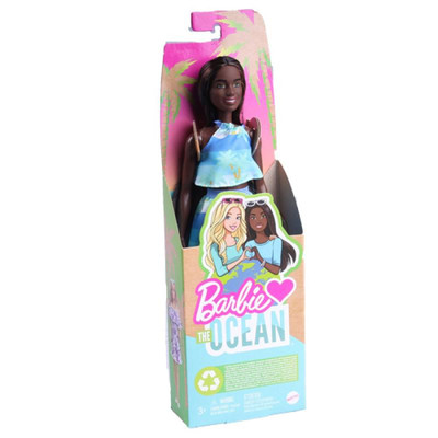 Product Κούκλα Mattel Barbie Loves the Ocean Meeres-Print Rock & Top( GRB37) base image