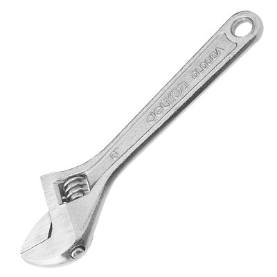 Product Γαλλικό Κλειδί Deli Adjustable 6" EDL006A (silver) base image