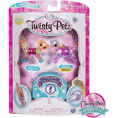 Product Twisty Petz: Three Pack Figures Serie 2 - Bubbleyum Kitty & Sugarstar Flying Pony (20104384) base image