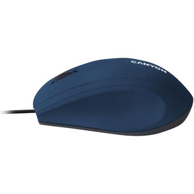 Product Ποντίκι Ενσύρματο Canyon M-05 Corded optical 3 Tasten blue retail base image
