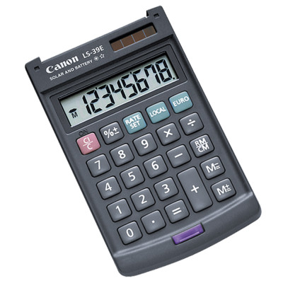 Product Αριθμομηχανή Canon LS-39 E DBL base image
