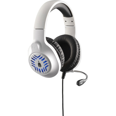 Product Headset Spartan Gear - Medusa Wired (Compatible with PC,PS4,PS5.XBOX1,XBOX series x/s,Switch) White/Black base image
