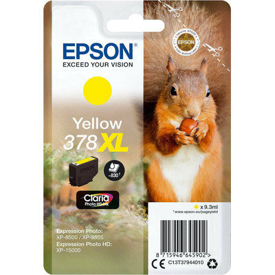 Product Μελάνι Epson yellow Claria Photo HD 378 XL T 3794 base image