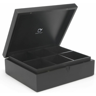 Product Κουτί Τσάι με Καπάκι Bredemeijer Tea Bag Box with 6 Compartments, black 184006 base image