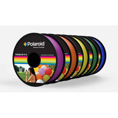 Product Filament Polaroid 1kg Premium PLA transparent red base image