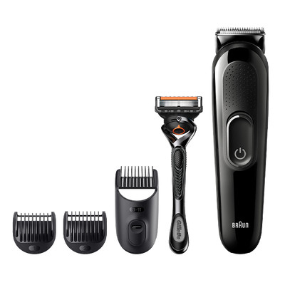Product Κουρευτική Μηχανή Braun SK3300 +Trimmer 4in1 with Gillette Fusion5 ProGlide  base image