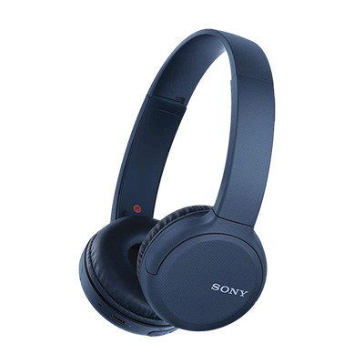 Product Headphones Sony WHCH510 Over-Ear Wireless - Blue base image