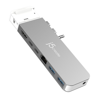 Product Docking Station J5create 4K60 ELITE PRO USB4 HUB WITH base image