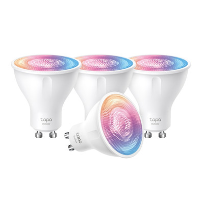 Product Λάμπα LED Smart TP-Link Wi-Fi Spotlight Dimmable 4-Pack base image