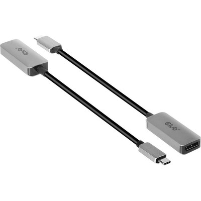 Product Αντάπτορας USB Club3D 3.2 Typ C > DP 1.4 8K60Hz HDR aktiv St/Bu base image