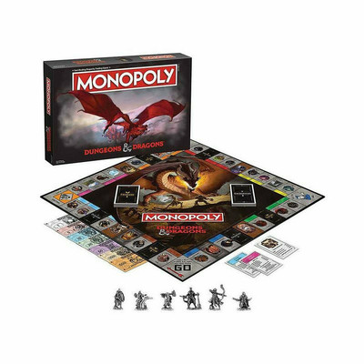 Product Επιτραπέζιο Winning Moves: Monopoly - Dungeons Dragons Board Game (WM02022-EN1) base image