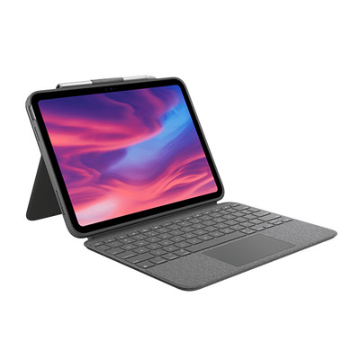Product Θήκη Tablet Logitech Combo Touch iPad 10.9 10.Gen QWERTY (Nordic) - Grey  base image