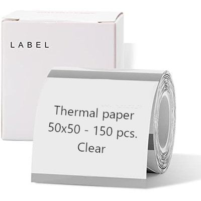 Product Θερμικό Χαρτί Niimbot Thermal 50*50-150 Transparent  base image