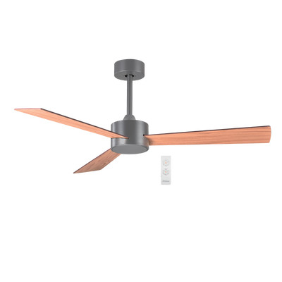 Product Ανεμιστήρας Οροφής Primo 52'' PRCF-80619 Γκρι-Καφέ Με Τηλεχειριστήριο base image