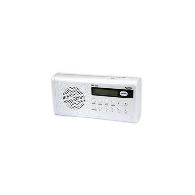 Product Φορητό Ραδιόφωνο Xoro DAB 100, DAB+, FM, LCD Display, White base image