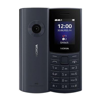 Product Κινητό Nokia 110 2024 (EN,DE,IT,FR,ES,PT,RO) - Blue base image