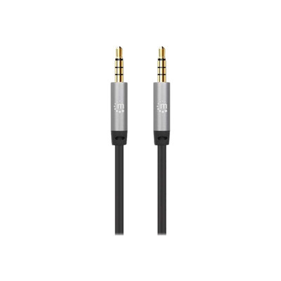 Product Καλώδιο Ήχου Manhattan Aux 2x 3,5mm jack male 2m base image
