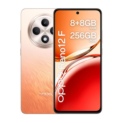 Product Smartphone Oppo Reno12 F 4G Dual Sim 8GB RAM 256GB - Amber Orange base image