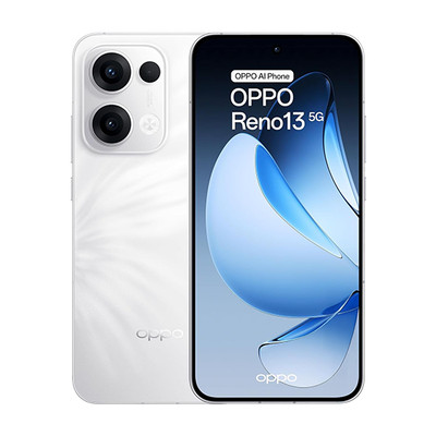 Product Smartphone Oppo Reno13 5G Dual Sim 12GB RAM 256GB - Plume White base image
