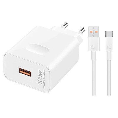 Product Φορτιστής Πρίζας Honor SuperCharge Adapter 100W - White base image