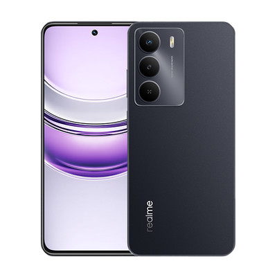 Product Smartphone Realme 14X 5G Dual Sim 6GB RAM 128GB - Carbon Black base image