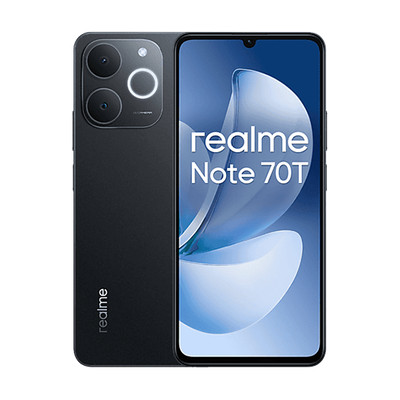 Product Smartphone Realme Note 70T Dual Sim 4GB 256GB - Black base image