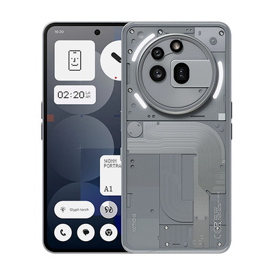 Product Smartphone Nothing Phone 3a Pro 5G Dual Sim 12GB RAM 256GB - Grey base image