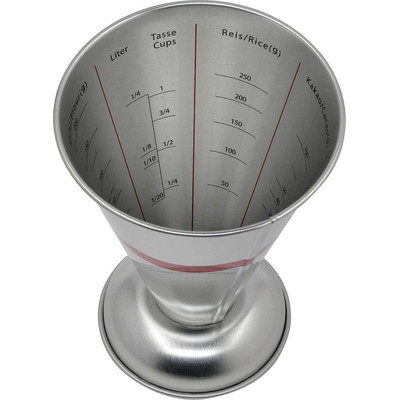 Product Μεζούρα Cocktail Kaiser Patisserie funnel-shaped, integrated scale base image
