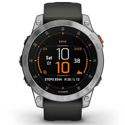 Product Smartwatch Garmin EPIX with QuickFit-Silicon-Armband (22mm) base image